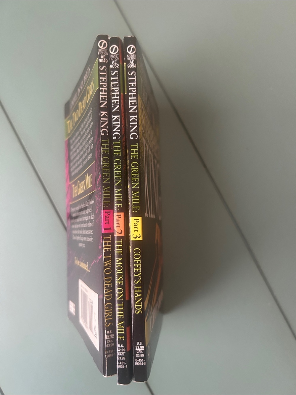 Stephen King The Green Mile Books 1β3 | Vintage Paperback Set | 1996 - Picture 3 of 11